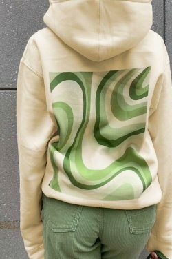 Coquette Aesthetic Cute N Spycho Casual Hoodie - Y2K Fashion Grunge Style