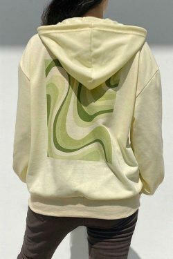 Coquette Aesthetic Cute N Spycho Casual Hoodie - Y2K Fashion Grunge Style