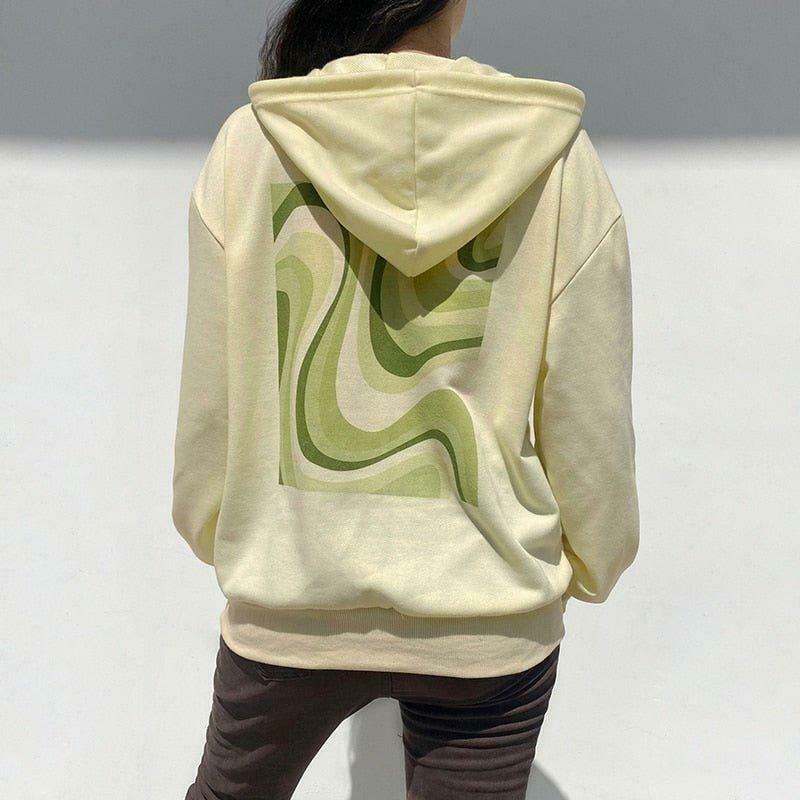 Coquette Aesthetic Cute N Spycho Casual Hoodie - Y2K Fashion Grunge Style