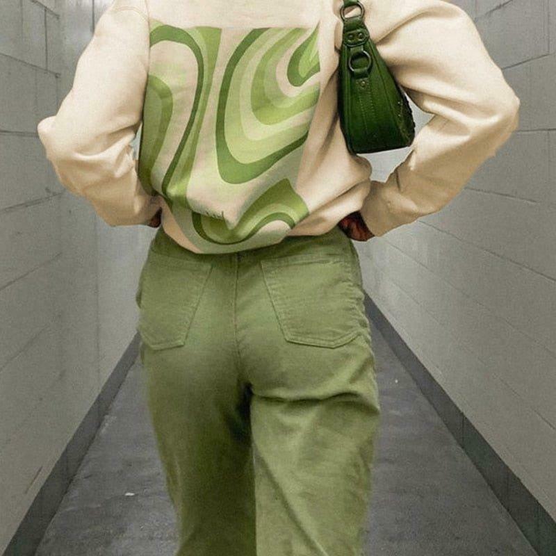 Coquette Aesthetic Cute N Spycho Casual Hoodie - Y2K Fashion Grunge Style