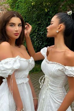 Coquette Aesthetic Cynthia Puff Sleeves Mini Dress