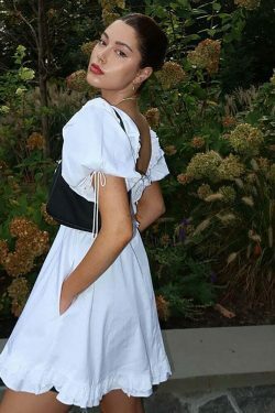 Coquette Aesthetic Cynthia Puff Sleeves Mini Dress