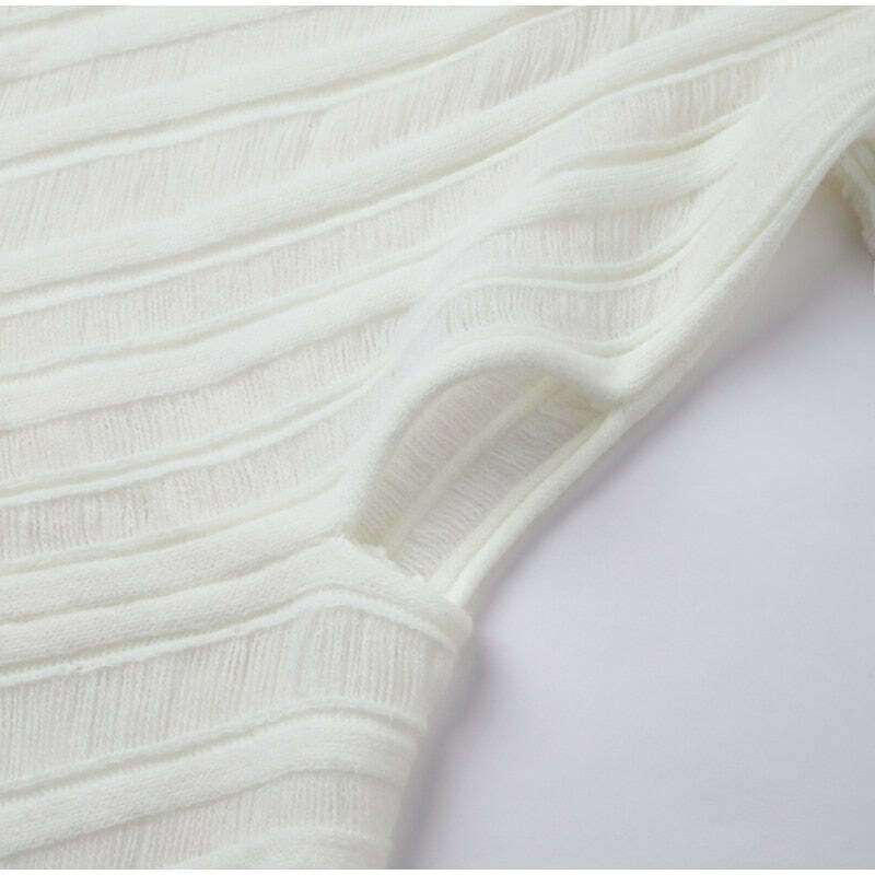 Coquette Aesthetic Darcy Hollow Out Mini Dress - Y2K Fashion Slim Fit for Women Coquette Aesthetic Darcy Hollow Out Mini Dress - Y2K Fashion Slim Fit for Women