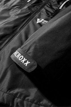 Coquette Aesthetic Dark Matter Padded Windbreaker - Y2K Fashion Statement Piece