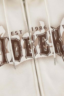 Coquette Aesthetic Devil Horns Hoodie - Y2K Fashion Statement for Women