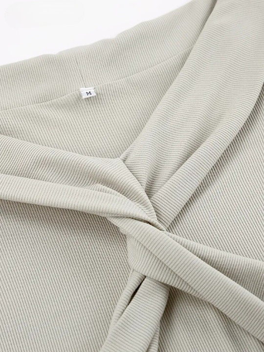 Coquette Aesthetic Draped Slash Neck Tunic - Y2K Fashion Statement Piece Coquette Aesthetic Draped Slash Neck Tunic - Y2K Fashion Statement Piece