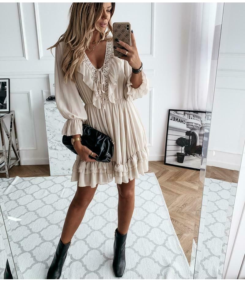 Coquette Aesthetic Dream Chiffon Dress - Y2K Fashion with Grunge and Pastel Goth Vibes Coquette Aesthetic Dream Chiffon Dress - Y2K Fashion with Grunge and Pastel Goth Vibes