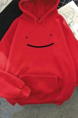 Coquette Aesthetic Dream Face Hoodies: Y2K Fashion for Women - Grunge, Pastel Goth, Preppy, and More