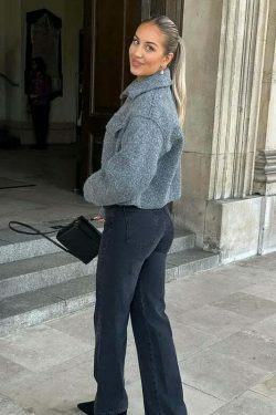 Coquette Aesthetic Ella Cropped Tweed Jacket - Y2K Fashion Statement Piece