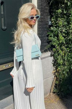 Coquette Aesthetic Eloise A-Line Dress - Y2K Fashion with Grunge Style and Pastel Goth Vibes