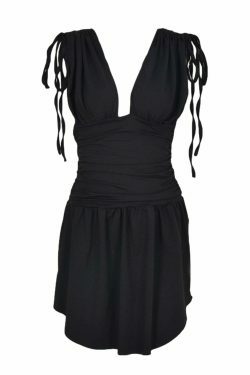 Coquette Aesthetic Elsi Mini Cocktail Dress - Y2K Fashion for Women