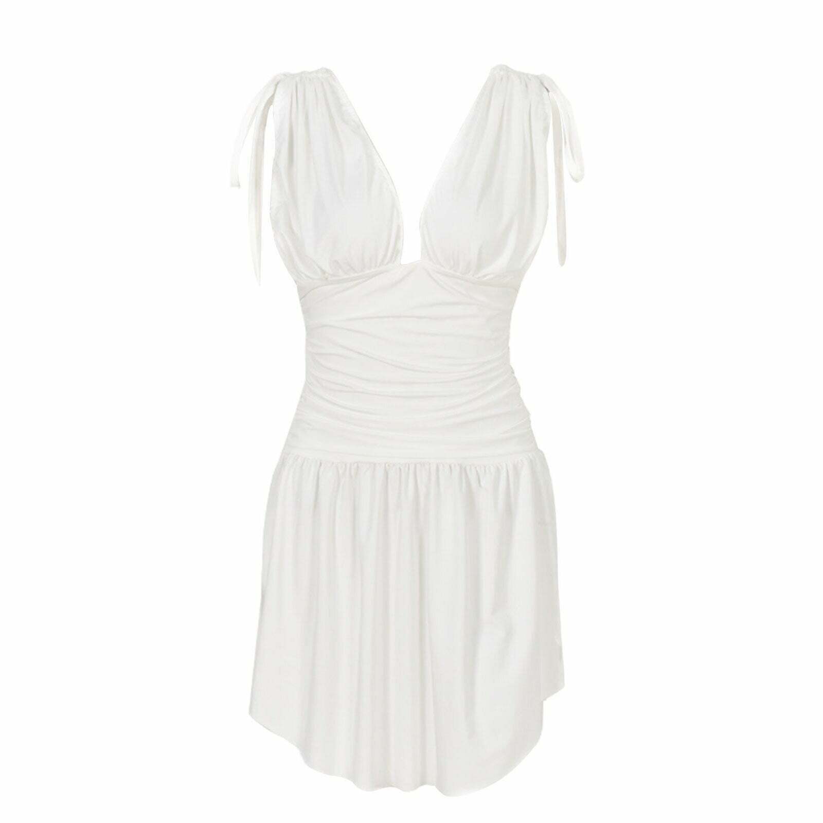 Coquette Aesthetic Elsi Mini Cocktail Dress - Y2K Fashion for Women