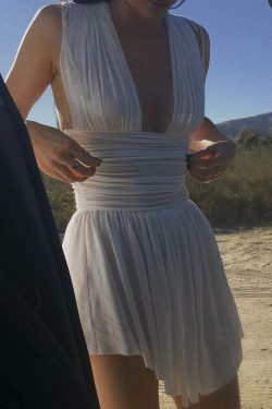 Coquette Aesthetic Elsi Mini Cocktail Dress - Y2K Fashion for Women