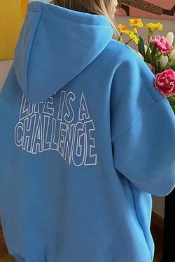 Coquette Aesthetic Embroidered Oversized Hoodie - Y2K Fashion Statement Piece