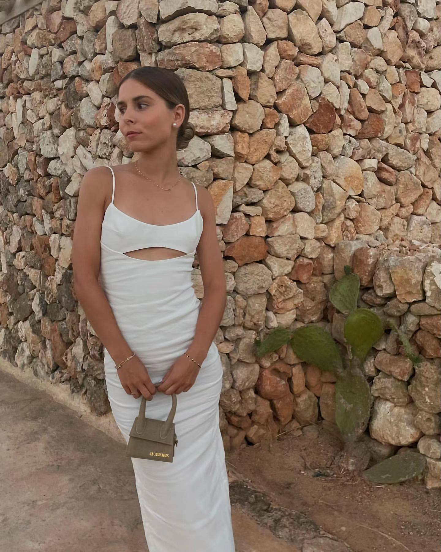 Coquette Aesthetic Evie Backless Sling Dress - Y2K Fashion for Women