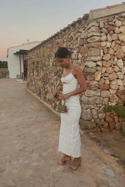 Coquette Aesthetic Evie Backless Sling Dress - Y2K Fashion for Women