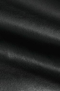 Coquette Aesthetic Faux Leather Hooded Puffer Jacket