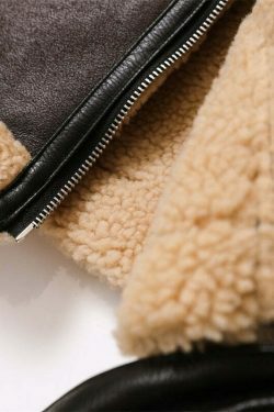 Coquette Aesthetic Faux Leather Jacket: Y2K Fashion with Grunge & Pastel Goth Vibes