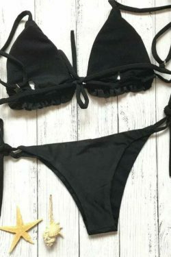 Coquette Aesthetic Floral Applique Cami Swimsuit - Y2K Fashion Women's Swimwear