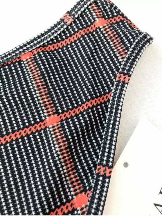 Coquette Aesthetic Floral Back Lace-Up Bikini - Trendy Y2K Fashion Swimwear