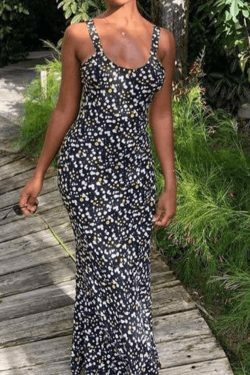 Coquette Aesthetic Floral Maxi Dress for Y2K Fashion Enthusiasts
