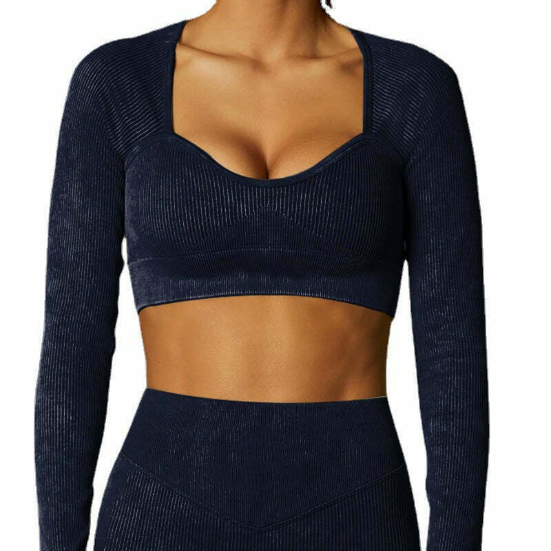 Coquette Aesthetic Frosted Bra and Hip-Lifting Yoga Suit Coquette Aesthetic Frosted Bra and Hip-Lifting Yoga Suit