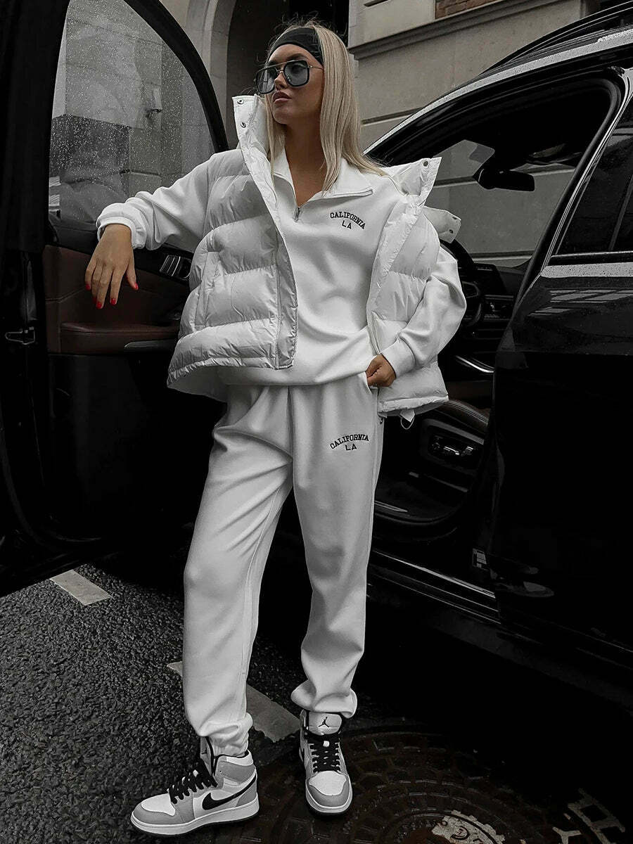 Coquette Aesthetic Frosty Fusion Puffer Vest Coquette Aesthetic Frosty Fusion Puffer Vest