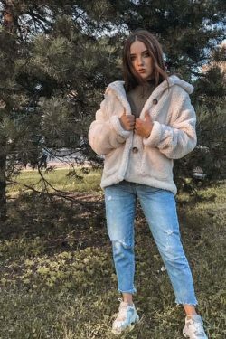 Coquette Aesthetic Fur Overcoat for Women - Y2K Fashion Statement Piece