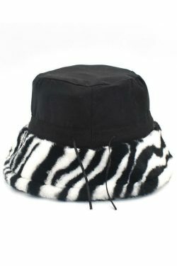 Coquette Aesthetic Fuzzy Warm Bucket Hat - Y2K Fashion Statement Piece