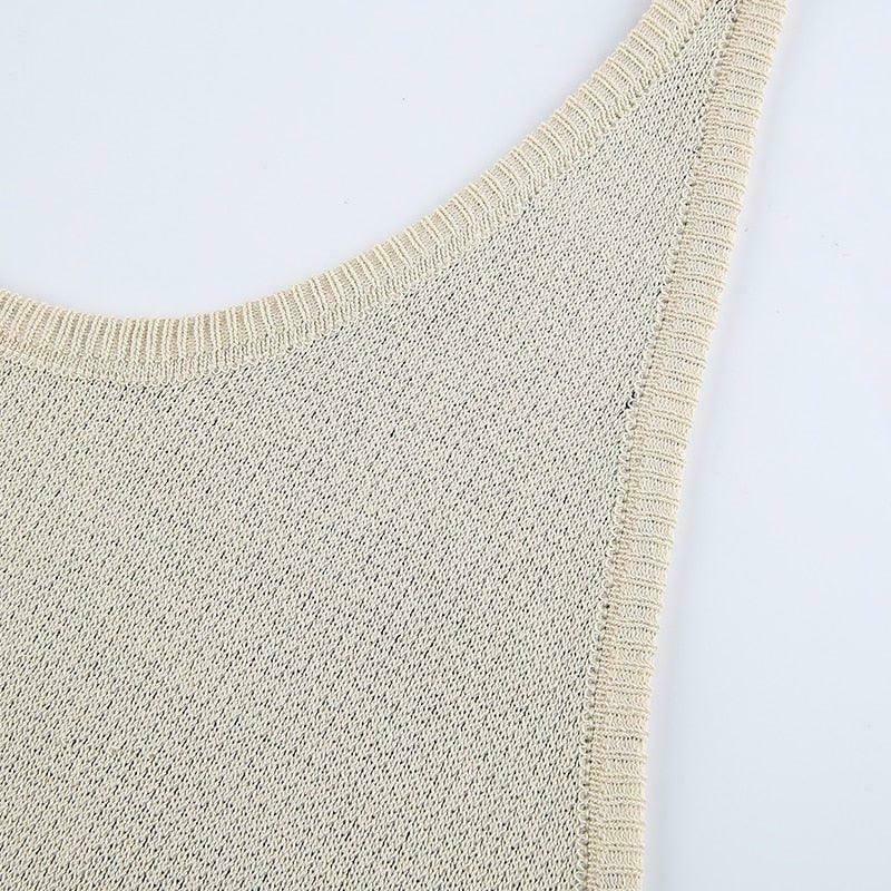 Coquette Aesthetic Gemma Backless Halter Dress - Y2K Fashion Statement for Women