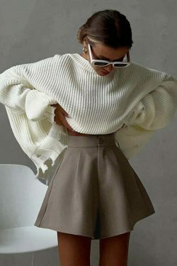 Coquette Aesthetic Goldie Glow Cargo Skirt - Y2K Fashion Statement Piece