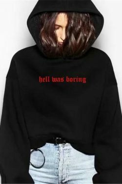 Coquette Aesthetic Grunge Style Hoodie - Y2K Fashion Women's Clothing
