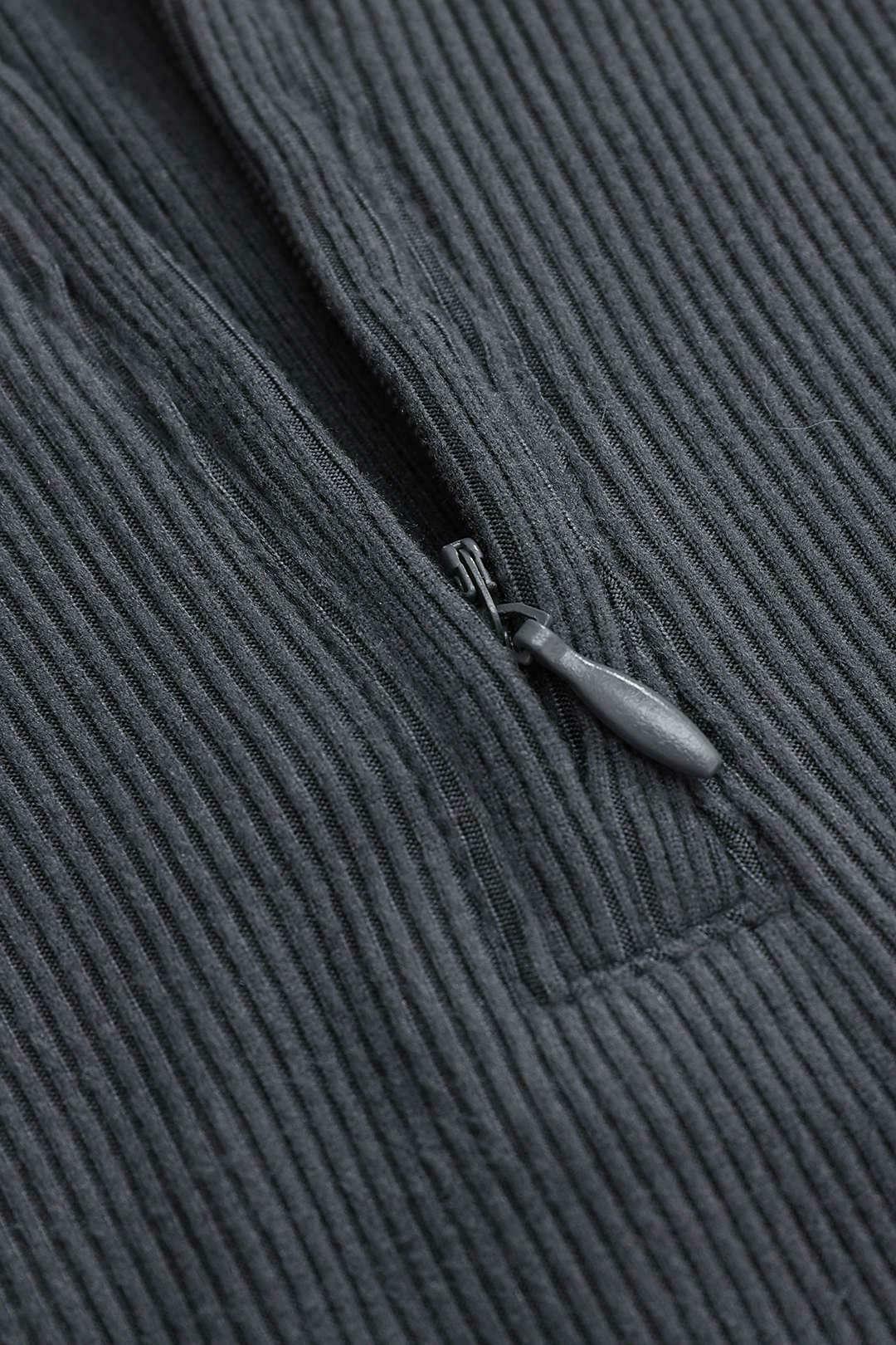 Coquette Aesthetic Half Zip Long Sleeve Top for Y2K Fashion Enthusiasts