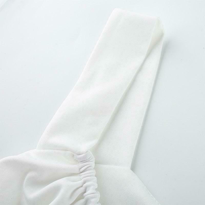 Coquette Aesthetic Hazel Milkmaid Ruched Top - Y2K Fashion Grunge Style Cute