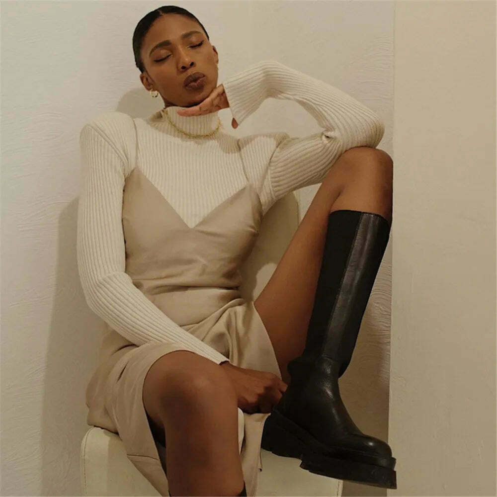 Coquette Aesthetic Hazelnut Satin Dream Dress - Y2K Fashion Statement Piece