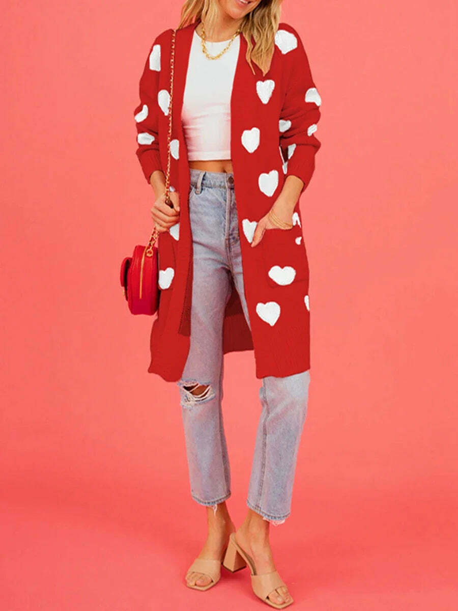 Coquette Aesthetic Heart Me Not Sweater - Y2K Fashion Grunge Style Cute Tops Pastel Goth