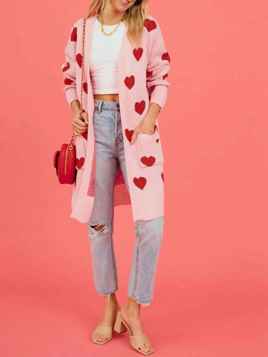 Coquette Aesthetic Heart Me Not Sweater - Y2K Fashion Grunge Style Cute Tops Pastel Goth