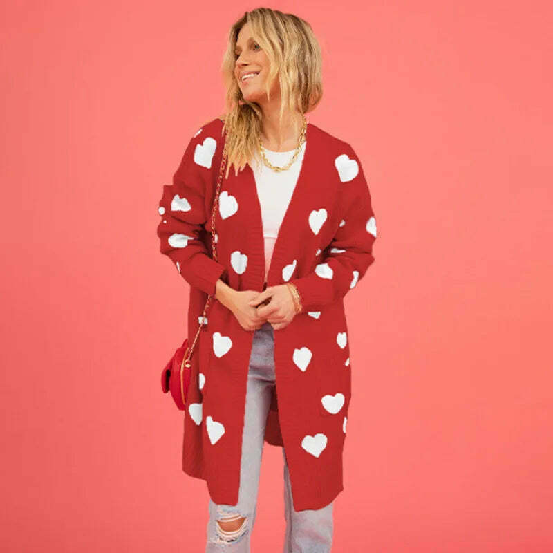 Coquette Aesthetic Heart Me Not Sweater - Y2K Fashion Grunge Style Cute Tops Pastel Goth