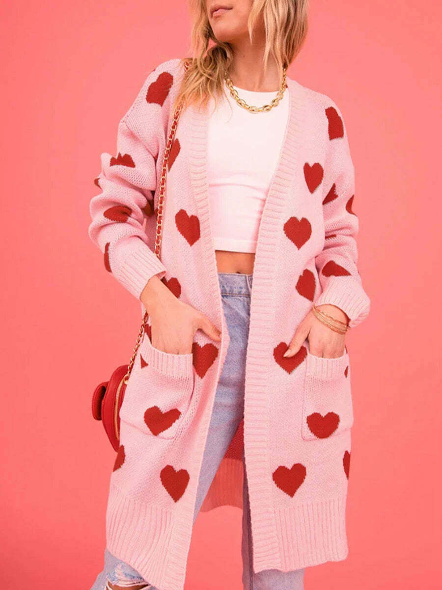 Coquette Aesthetic Heart Me Not Sweater - Y2K Fashion Grunge Style Cute Tops Pastel Goth