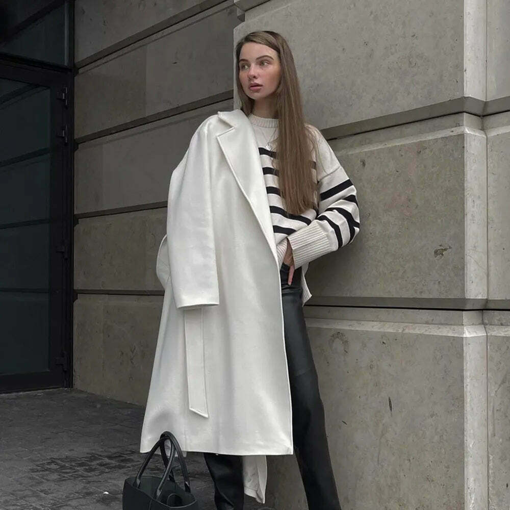 Coquette Aesthetic Henry Stripe Knitted Jumper - Y2K Fashion Women's Sweater