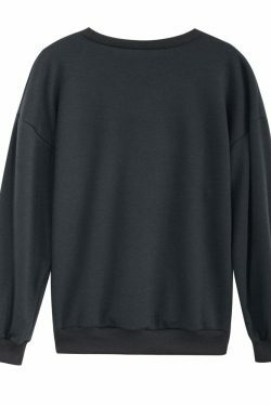 Coquette Aesthetic High-Quality Skull Print Sweatshirt for Women - Y2K Fashion Grunge Style