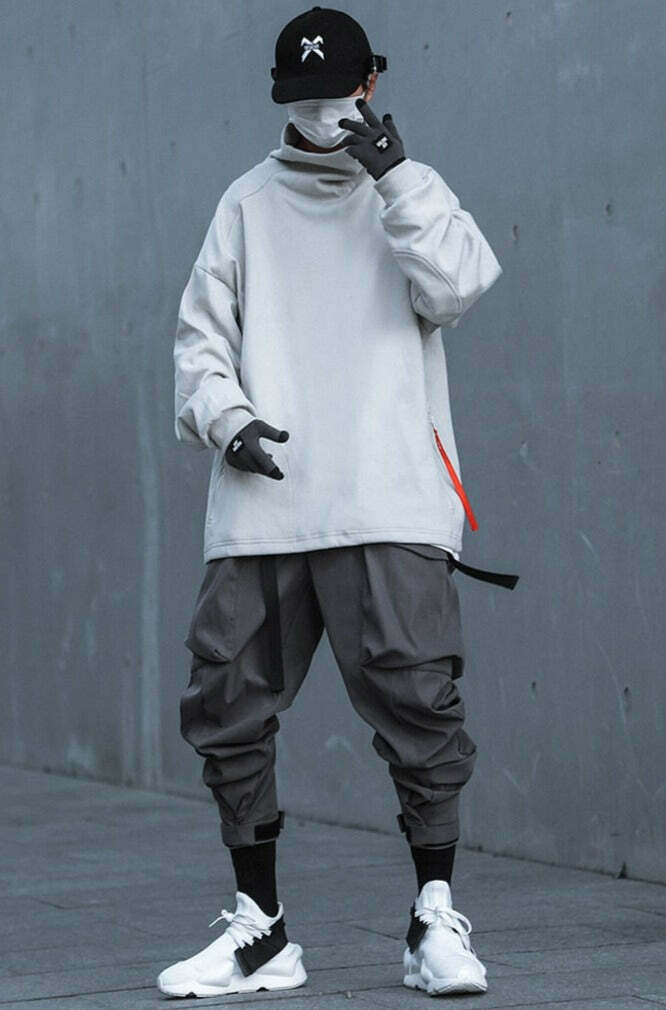 Coquette Aesthetic High Neck Sweatshirt - Y2K Fashion Minimalist Style for Women