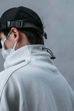 Coquette Aesthetic High Neck Sweatshirt - Y2K Fashion Minimalist Style for Women