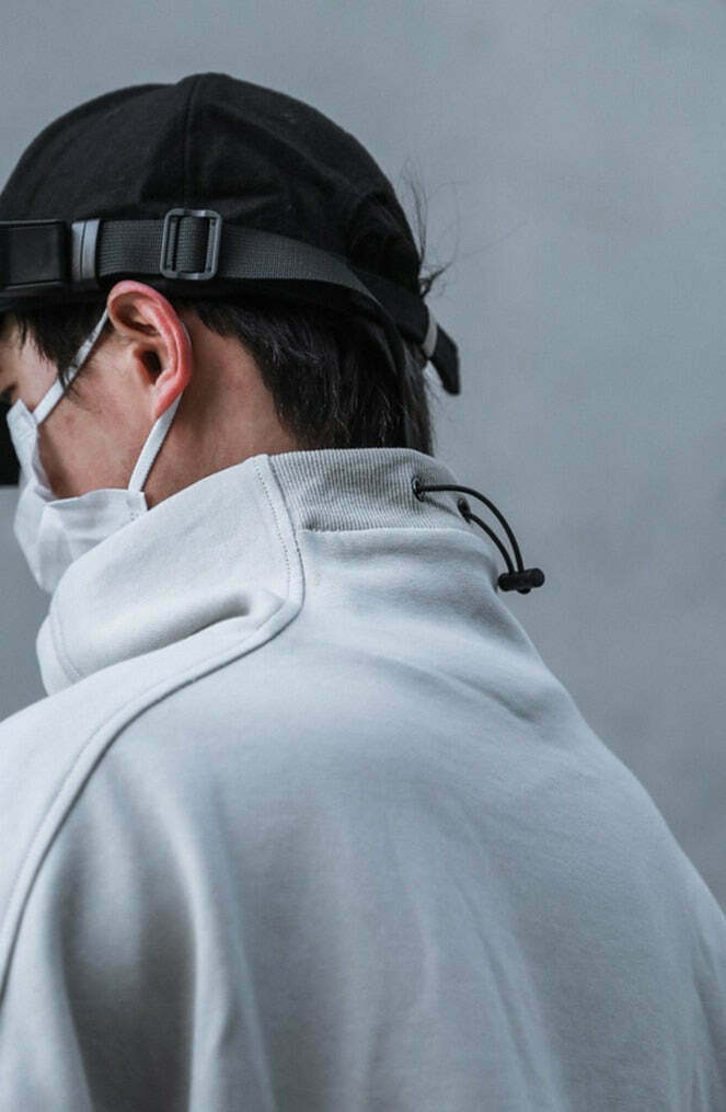 Coquette Aesthetic High Neck Sweatshirt - Y2K Fashion Minimalist Style for Women