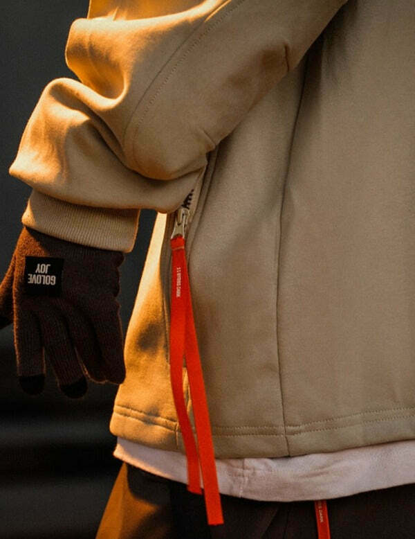 Coquette Aesthetic High Neck Sweatshirt - Y2K Fashion Minimalist Style for Women