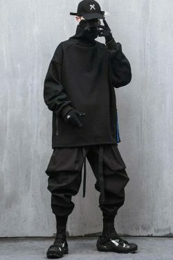 Coquette Aesthetic High Neck Sweatshirt - Y2K Fashion Minimalist Style for Women