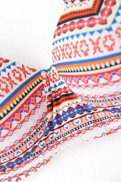 Coquette Aesthetic High Waist Bikini Set with Pretty Push-Up Print