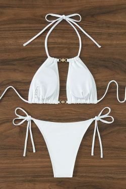 Coquette Aesthetic Hollow Sexy Two-Piece Bikini