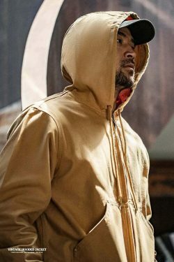 Coquette Aesthetic Hooded Canvas Jacket - Y2K Fashion with Grunge & Pastel Goth Vibes