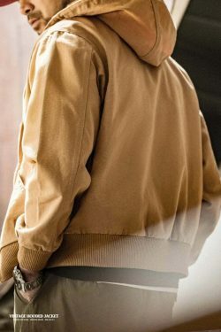 Coquette Aesthetic Hooded Canvas Jacket - Y2K Fashion with Grunge & Pastel Goth Vibes